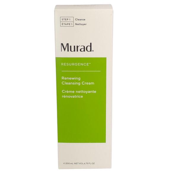Murad Resurgence Renewing Cleansing Cream 200mL Facial Cleanser Lactic Acid NEW - Picture 2 of 5